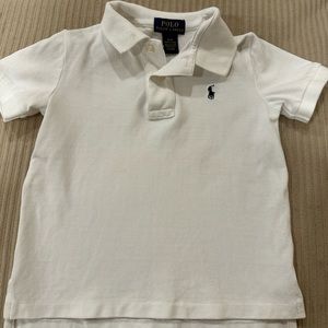 Ralph Lauren boys White Polo